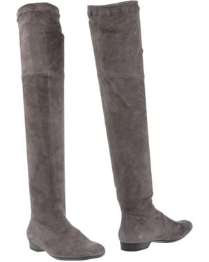 Robert Clergerie Stiefel - Grau
