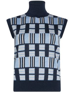 Moorer Turtleneck Cashmere - Blue