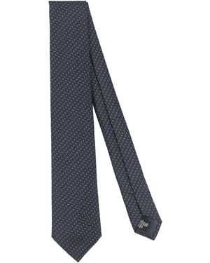Emporio Armani Midnight Ties & Bow Ties Silk - Blue