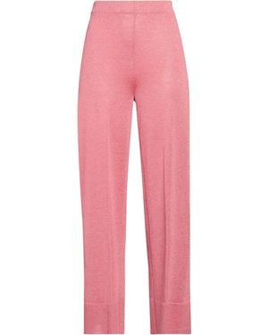 Circus Hotel Coral Pants Viscose, Polyester - Pink