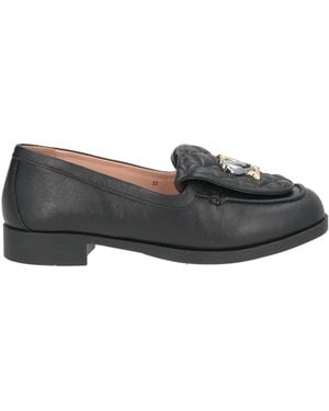 Love Moschino Loafers Leather - Gray