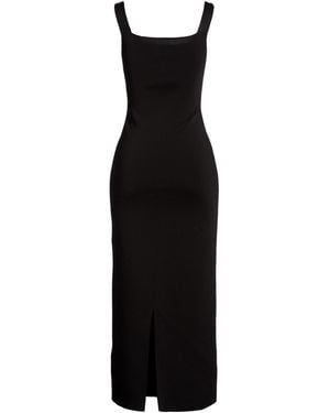 KHAITE Midi-Kleid - Schwarz