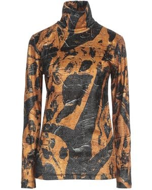 Stella Jean Top Polyester, Cotton, Polyamide - Black