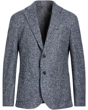 Lubiam Blazer Cotton, Acrylic, Polyester, Virgin Wool - Blue