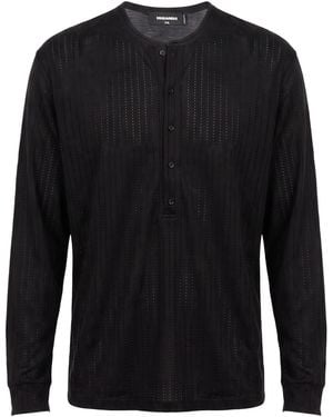 DSquared² T-Shirt Cotton, Glass - Black