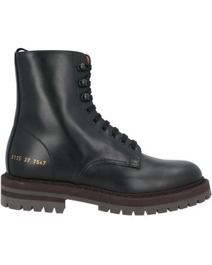 Common Projects Ankle Boots Leather - Black