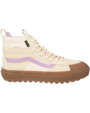 Vans Ivory Sneakers Leather, Textile Fibers - Natural