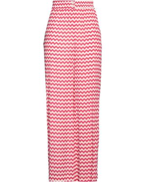 Semicouture Trousers Viscose - Red