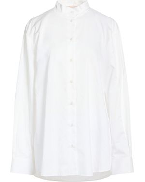 Christopher Kane Shirt Cotton, Metal, Glass - White