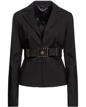 Elisabetta Franchi Blazer Polyamide, Cotton, Elastane - Black
