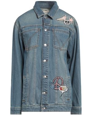 Zadig & Voltaire Denim Outerwear Cotton, Elastane - Blue