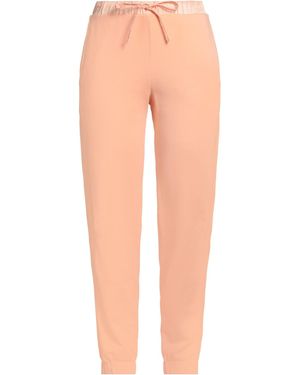 Deha Apricot Pants Organic Cotton, Elastane, Linen, Viscose - Pink