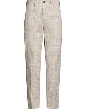 Liu Jo Taupe Pants Cotton, Linen, Polyester, Elastane - Natural