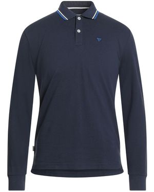 Fred Mello Polo Shirt Cotton, Elastane - Blue