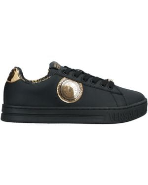 Versace Jeans Couture Trainers Soft Leather - Black