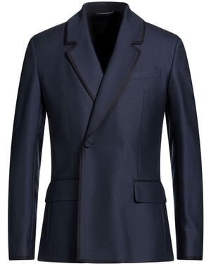 Dior Midnight Blazer Wool, Mohair Wool, Silk - Blue