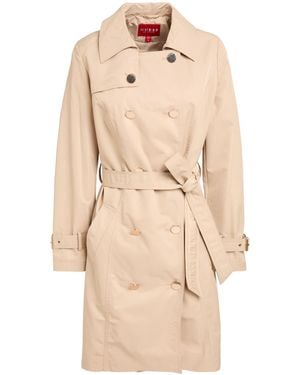 Guess Overcoat & Trench Coat - Natural