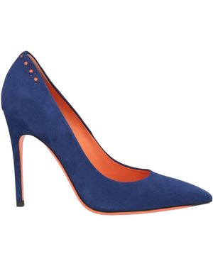 Santoni Pumps Leather - Blue