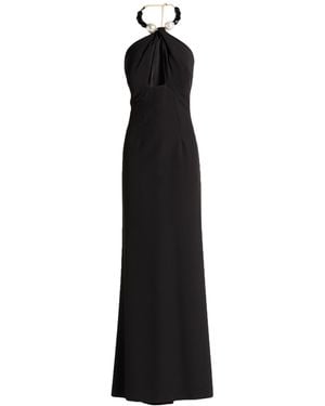 Tassos Mitropoulos Maxi-Kleid - Schwarz