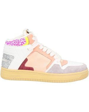 Philippe Model Trainers Textile Fibres, Leather - Pink