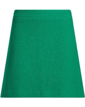Ottod'Ame Mini Skirt Virgin Wool - Green