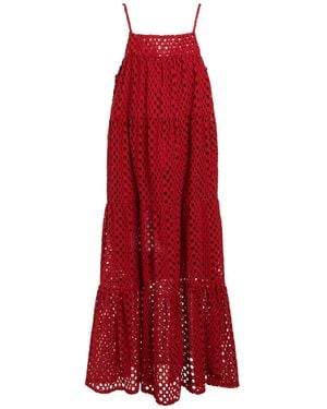 Alpha Studio Vestido largo - Rojo