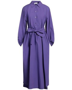 P.A.R.O.S.H. P.A.R.O..H. Maxi Dress Cotton - Purple