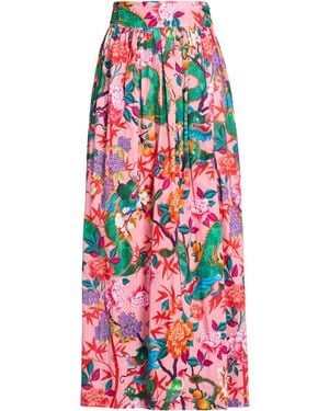 CONNOR & BLAKE Maxi Skirt Cotton - Red