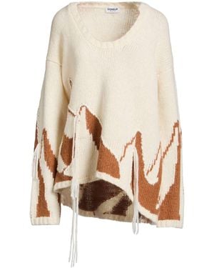 Dondup Cream Sweater Alpaca Wool, Polyamide, Wool - White