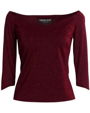 La Petite Robe Di Chiara Boni Top - Rot