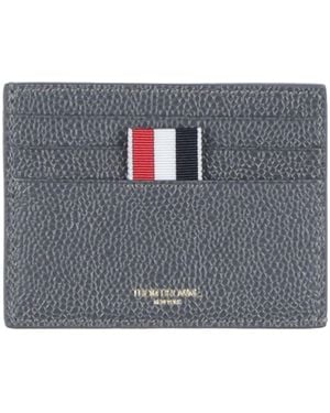 Thom Browne Kartenetui - Grau