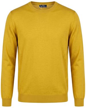 Fedeli Jumper Cashmere - Yellow