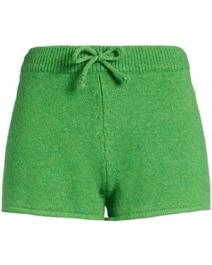 Shopart Shorts & Bermuda Shorts Acrylic, Polyamide, Polyester, Viscose, Wool - Green