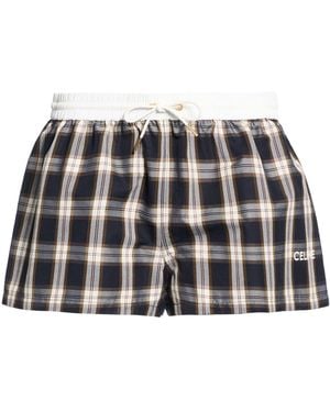 Celine Shorts & Bermuda Shorts Polyamide, Wool - Black