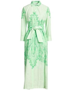 Caliban Maxi Dress Cotton - Green