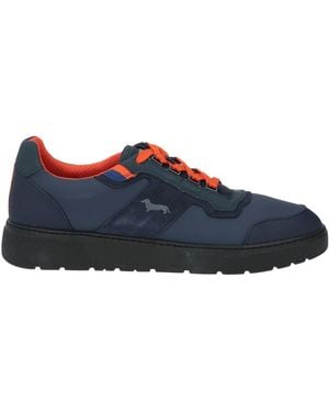 Harmont & Blaine Sneakers Leather, Rubber - Blue