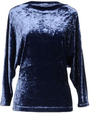 Plein Sud Top Viscose, Polyamide, Elastane - Blue