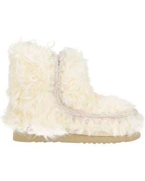 Mou Ankle Boots - Natural