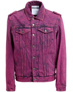Moschino Capospalla Jeans - Rosa