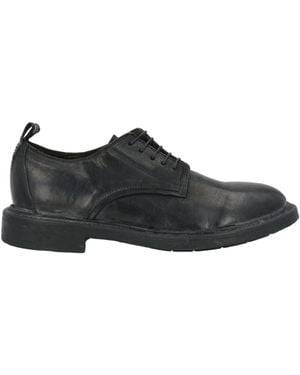 Moma Lace-Up Shoes Leather - Black