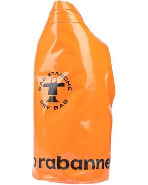 Rabanne Backpack Textile Fibers - Orange