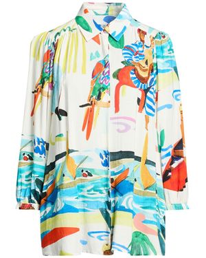 G.Kero Azure Shirt Viscose - Blue