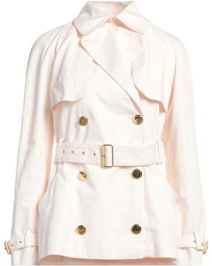 Elisabetta Franchi Overcoat & Trench Coat - Natural