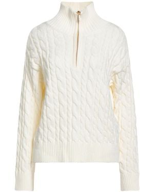 MARCIANO BY GUESS Turtleneck Viscose, Polyester, Polyamide - White