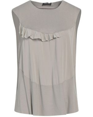 Anneclaire Top Viscose, Elastane, Silk - Gray