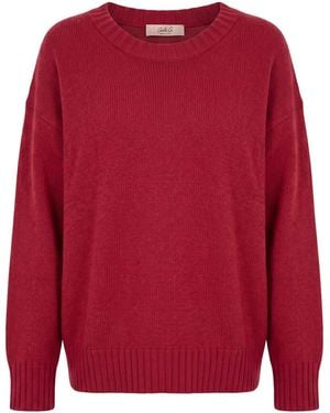 Carla G Jumper Polyacrylic, Alpaca Wool, Polyamide, Polyester - Red