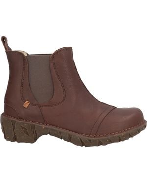 El Naturalista Ankle Boots - Brown