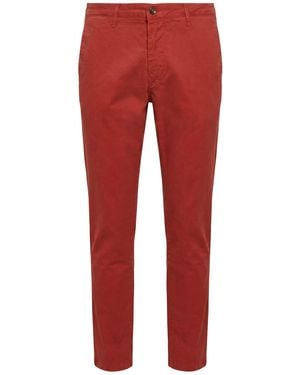 Squad² Pants Cotton, Elastane - Red