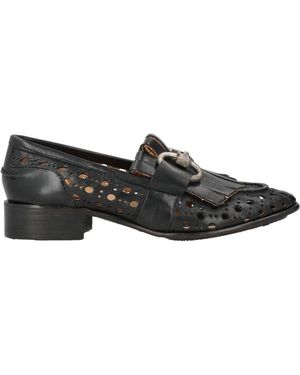 JP/DAVID Loafers Leather - Black
