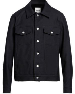 Sandro Wool-blend Twill Jacket - Black